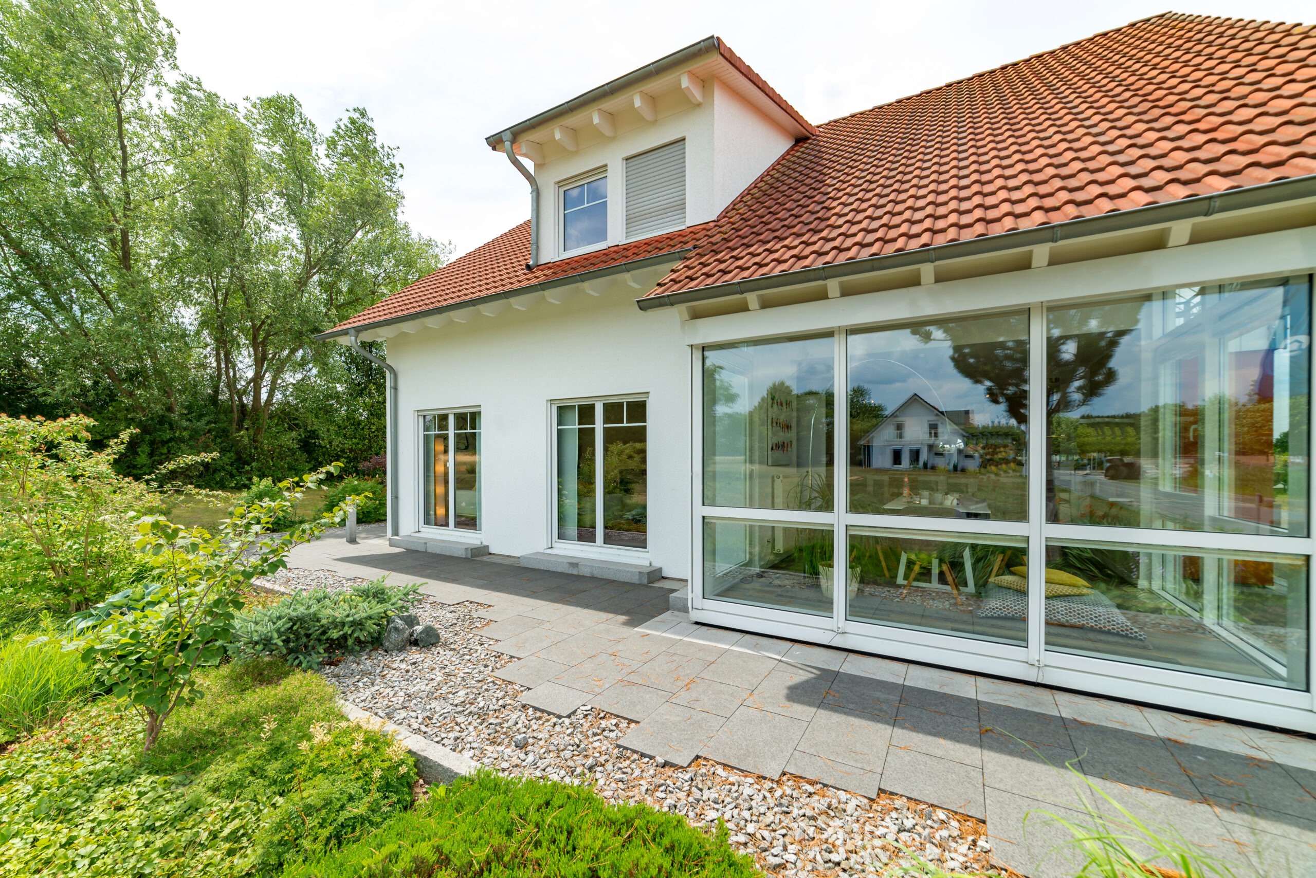 Einfamilienhaus mit Wintergarten Einfamilienhaus mit Wintergarten