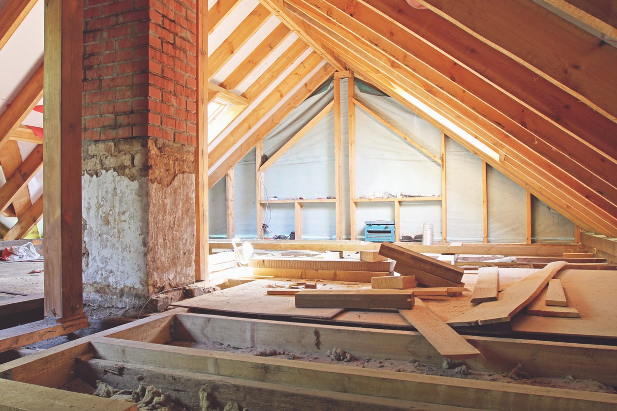 loft conversion in construction